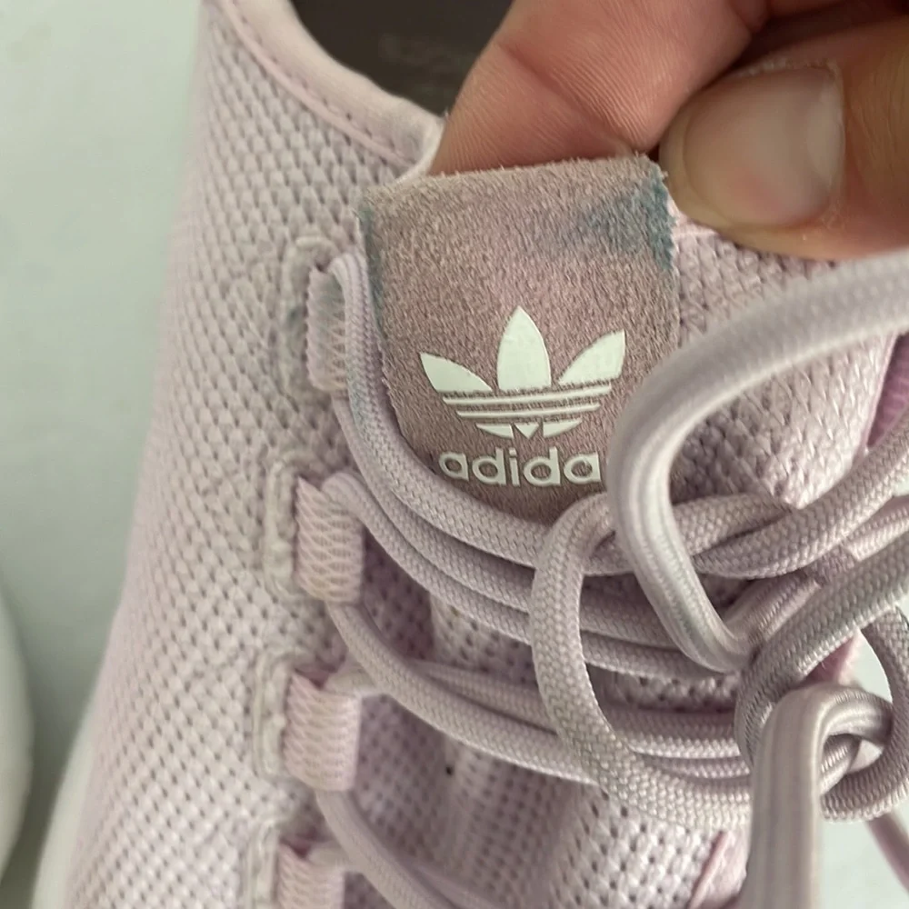 Adidas Originals Big Kid Tubular Shadow Running Shoe Aero Pink/White 7